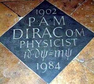 Dirac The famous Dirac