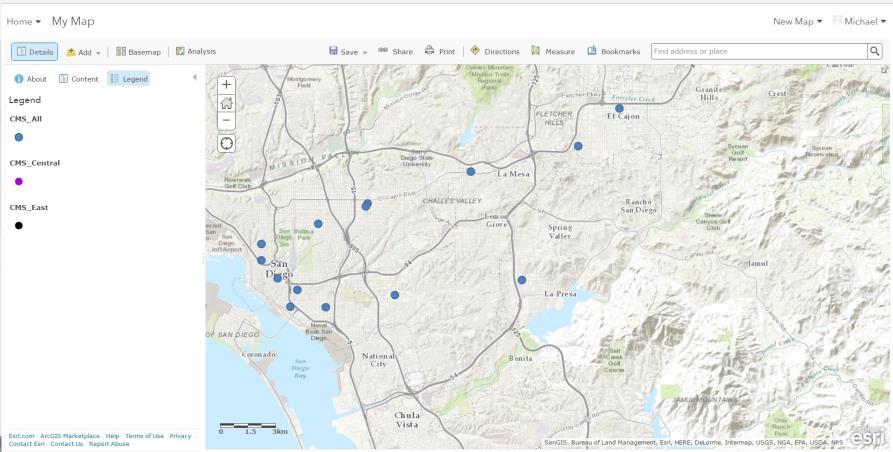Manage Data Manage geographic data and combine data prior to