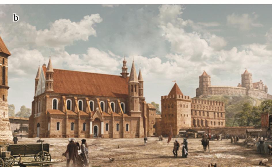 The Cathedral before the fire of 1530 (Kitkauskas 1989) Fig. 6. Vilnius Cathedral.