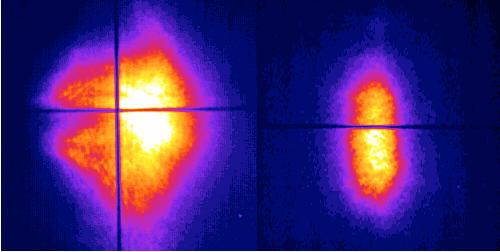 1x4 mrad t = 50 ns (2002) focused beam focal spot diameter ~50 µm (2004)