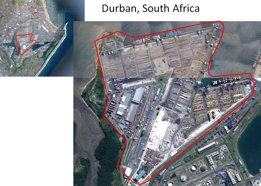 Figure 44: Training site at Durban, 