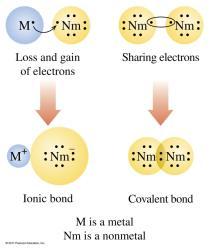 forming ionic or covalent bonds Ionic and Covalent Bonds Ionic bonds involve loss of electrons by a metal gain of electrons by a nonmetal