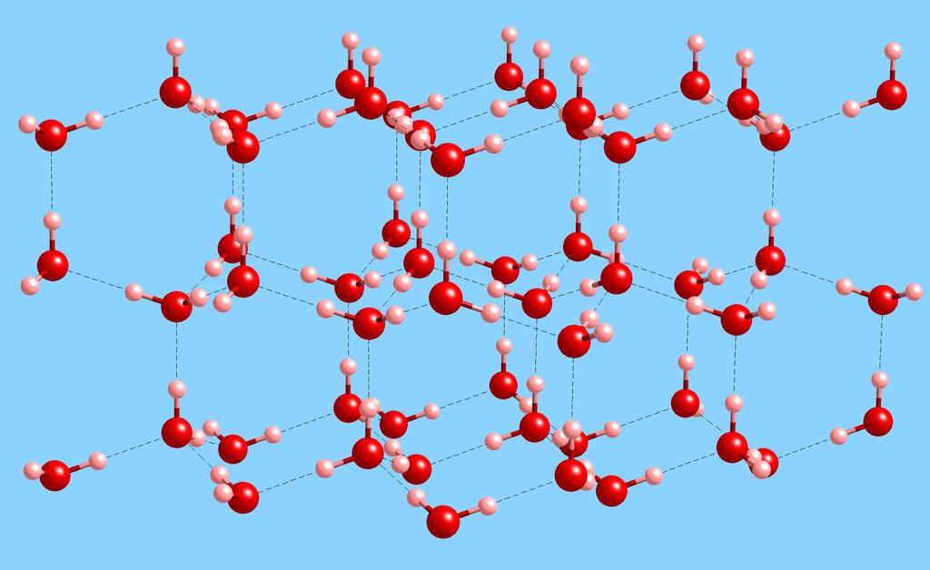 Hydrogen bonds and water H-bonds give water some special properties: high melting & boiling points, essential for our existence structure of ice is very open and very stable density of water
