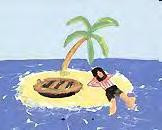 The story A shipwrecked sailor is stranded on a small desert island with no fresh water to drink.