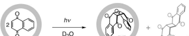 [2+2] cycloadditions Before hv After hv After extraction In benzene, anti dimer