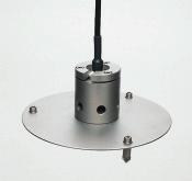 The level sensor consists of a sensitive pressure transducer built in a stainless steel housing. The sensor has a pressure range of 0-20 mbar, accuracy 0,25%.