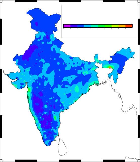 368 P Guhathakurta et al increasing trends were not maintained in the frequency of rainy days.