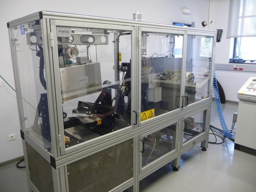 PILOT PLANT OF NANO IMPRINTING ROLL TO ROLL TO PRODUCE BIOMIMETIC HYDROPHOBIC AND SELF CLEANING NANOCOMPOSITES (IMDEA) PROCESS Equipment for polymer nanocomposite film imprinting Several steps :