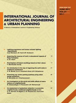 International Journal of Architectural Engineering & Urban Planning Housing visual quality in urban pattern; Application of isovist method in old fabric of Bushehr city M. Alalhesabi 1,*, S. B. Hosseini 2, F.