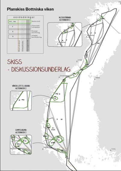 Western Waters (Skagerrak/Kattegatt) Sketches of plans.