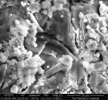 Core Sample E To confirm the observations through the SEM