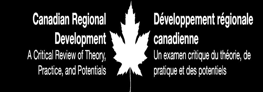 The project is investigating how Canadian regional development has evolved over the past two decades and the degree to