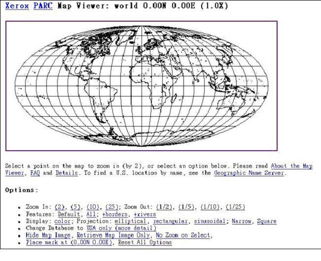 21 Sumber : Peng dan Tsou, 2003 Rajah 2.6: Xerox Map Viewer Seni bina web ini berasaskan kepada seni bina three-tier (pelayar webpelayan web pelayan aplikasi/dbms/peta) (rujuk Rajah 2.7).