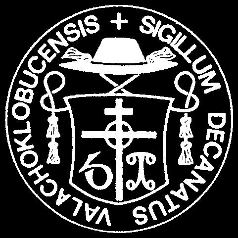 Pečiatka s erbom farnosti Pozlovice Březnice v tomto dekanáte. Biskupov znak sprevádzajú dve hviezdy z erbu mesta Zlín.
