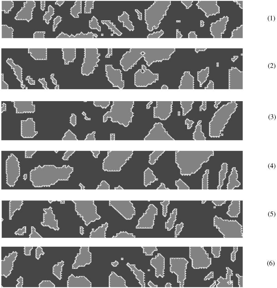 S.W. Park et al. / International Journal of Impact Engineering 25(2001) 887 910 891 Fig. 1. Different concrete microstructures, having the same aggregate volume fraction, considered in the study.