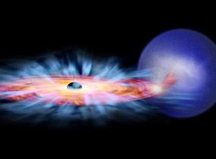 STELLAR-MASS BLACK HOLES Can be formed in a supernova explosion at the end of a massive star s life Often found in binary