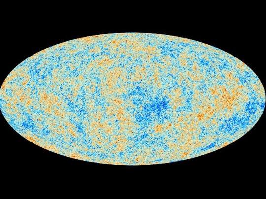 Cosmic Microwave Background Snap shot of matter density of the universe at