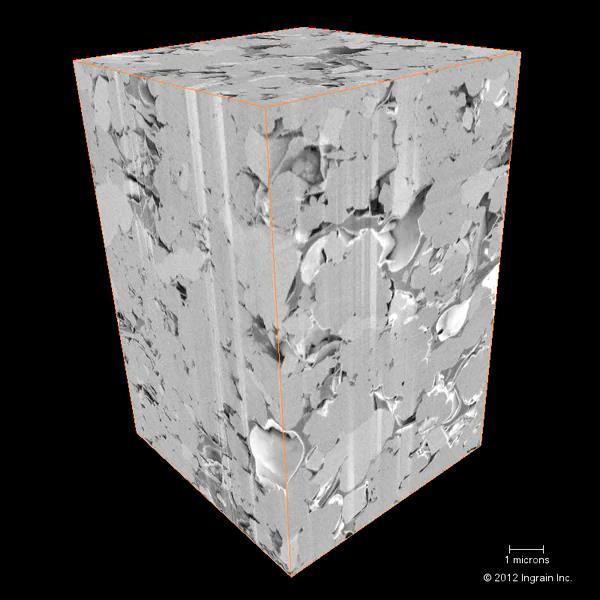 Examples: 3D SEM Imaging pore 1 micron Surface of 3D FIB-SEM