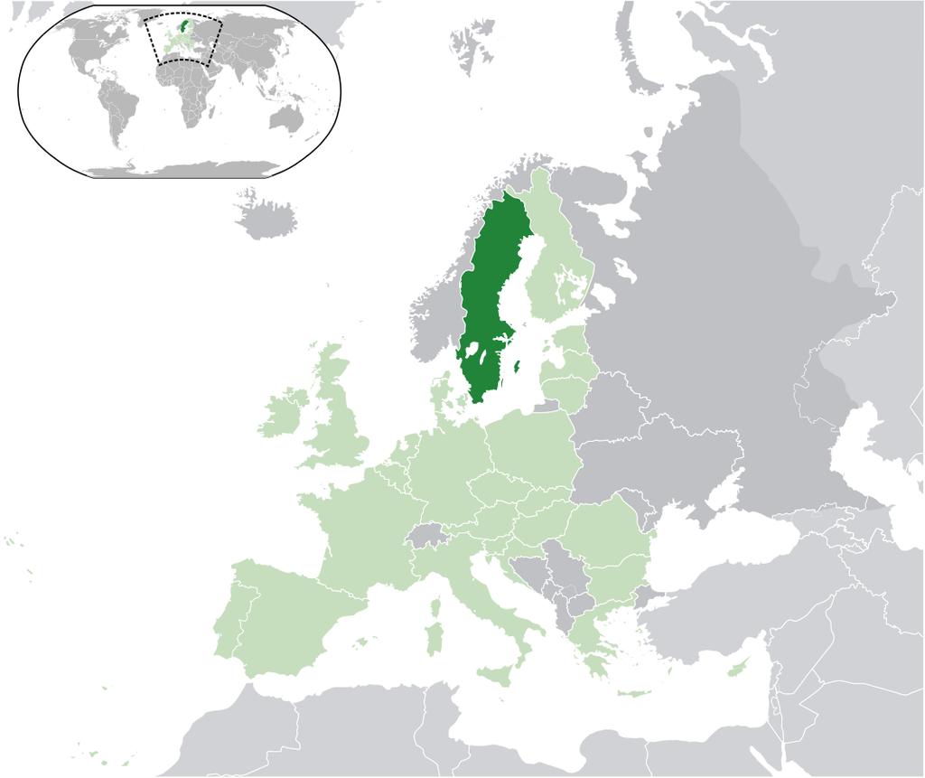 Map of Sweden Computational Thinking Çetin