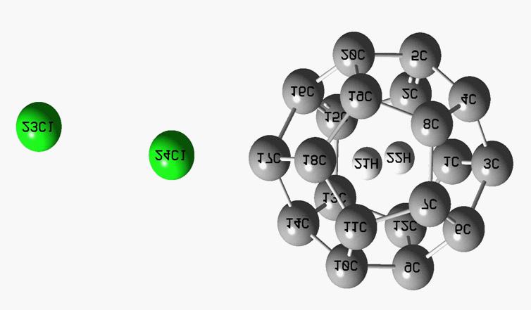 C20-Cl2-90º by Method of B3LYP/6-31G Fig. 5.