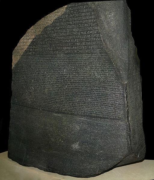 TRANSLATION Rosetta Stone 196 BC Decree in three languages Greek