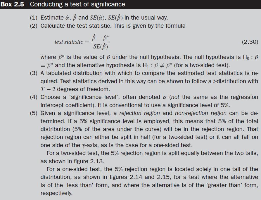 Hypothesis tests Source: Brooks (2008) Prof. Stein (michael.
