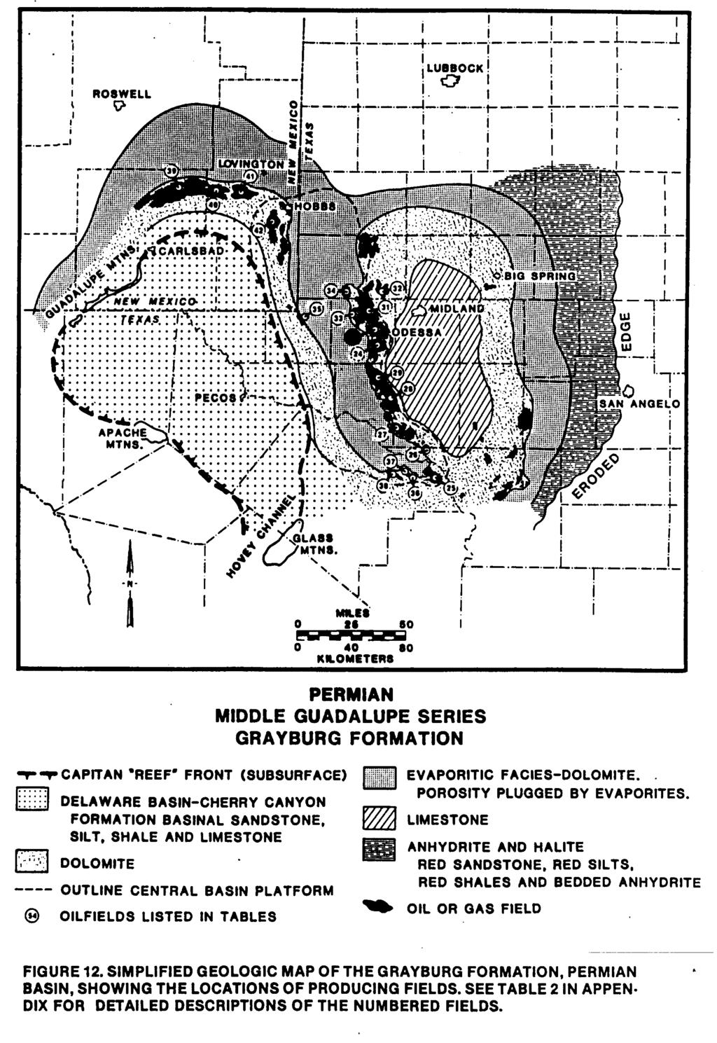 Location of Laguna-Doe Project from Ward, Harris, and Kendall, 1986.