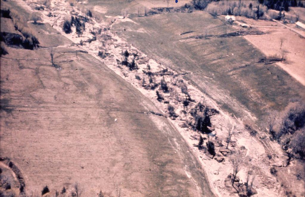 South Nation Landslide, Ontario, 1971