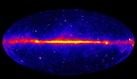 mager density is highest e.g. center of Milky Way Signature: flux of high