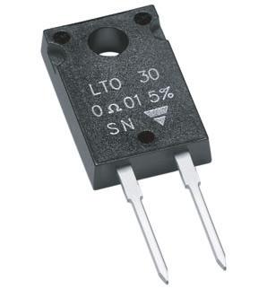 30 W Power Resistor Thick Film Technology LTO series are the extension of RTO types.