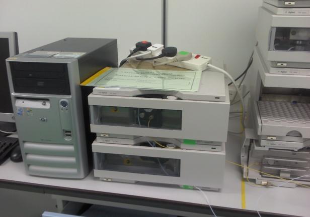 HPLC, the data collect and the result analyze based on the graph shape and