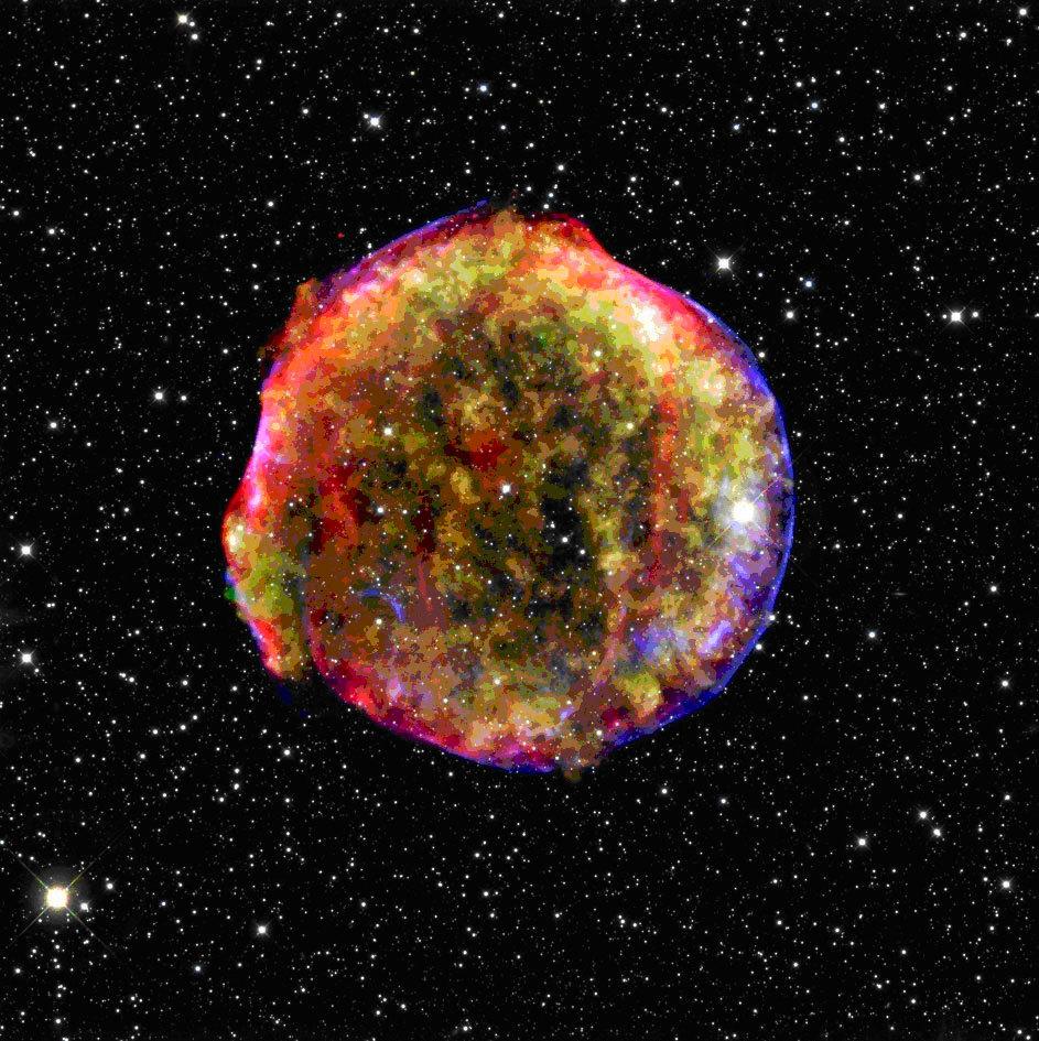 Nuclear synthesis in supernovae 1 A single massive star ends its life as type II supernova The collapse of the Fe nucleus is followed by an expanding shock wave.
