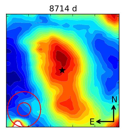 Observing the grain destruction phase in JWST Ejecta morphology: Ejecta heated by X-ray from the reverse shock (Larsson et al.