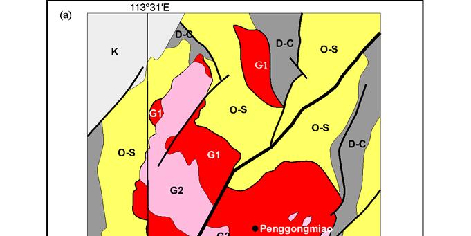 2032 Zhang W L, et al. Chinese Sci Bull July (2011) Vol.56 No.19 1 Geological setting The PGM granite is a large batholith in the Nanling Range.