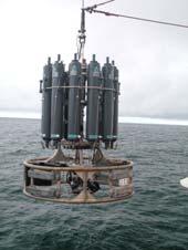 a drilling ship R/V Flip a stable measurement platform