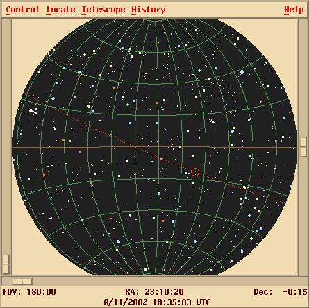 Once again, there are several ways to express a location. The star Sirius, for example, can be described as at Right Ascension 101.287 degrees, Declination -16.