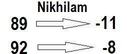 Design of High Speed Low Power Multiplier Using Nikhilam Sutra with Figure 1 The arrows in Figure 2 indicate the operation of the Nikhilam Sutra being performed, viz.