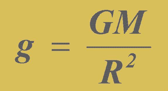 GM R g = 2 g & W GM g = d 2