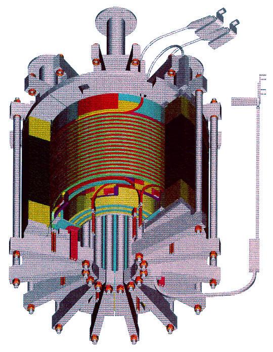 Central Solenoid Model Coil US CSMC Team led by MIT in collaboration with LLNL and Lockheed-Martin as Prime Industrial Contractor Designed and fabricated Inner Module and Coil