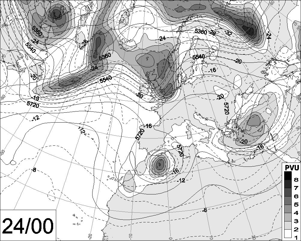 western Mediterranean basin. Numerical simulations are used to investigate the synoptic-scale and mesoscale aspects of the event.