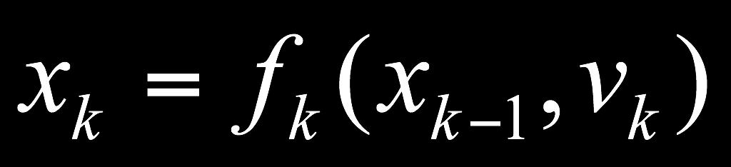 Dynamic System k-1 k k+1 x k-1 x k x k+1 z k-1 z k z k+1 Stochastic