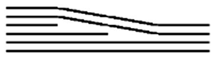 -19- (v) (75 markah) [b] Apabila berlaku perubahan dalam ketebalan rekabentuk komposit lamina, lapis drop-off biasanya digunakan untuk mengimbangi perubahan ini.