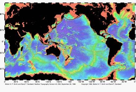 6 Shallow continental shelves are found beneath the ocean next to continental shields