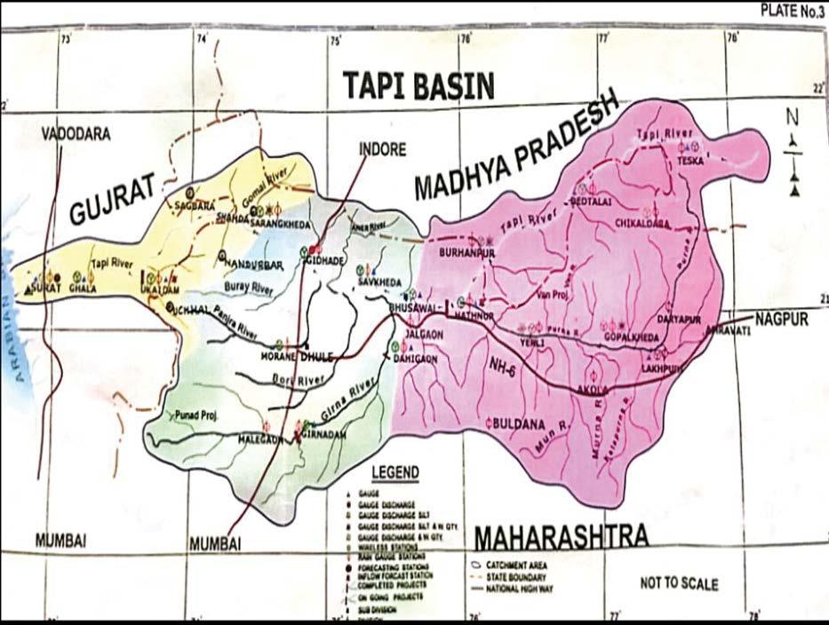 Figure 1. Tapi Basin Area.