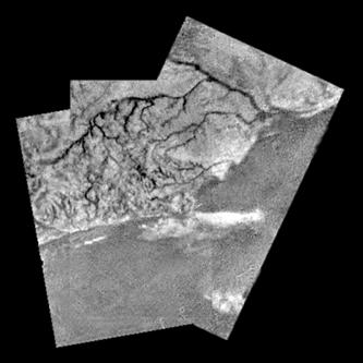 Titan#is#acDve A river bed on Titan, likely made by liquid ethane/ methane flows. So, Titan has nutrients, energy, and liquid for life to evolve in!