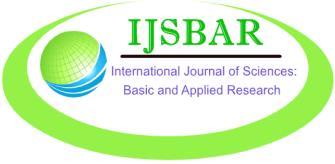International Journal of Sciences: Basic and Applied Research (IJSBAR) ISSN 2307-4531 (Print & Online) http://gssrr.org/index.php?