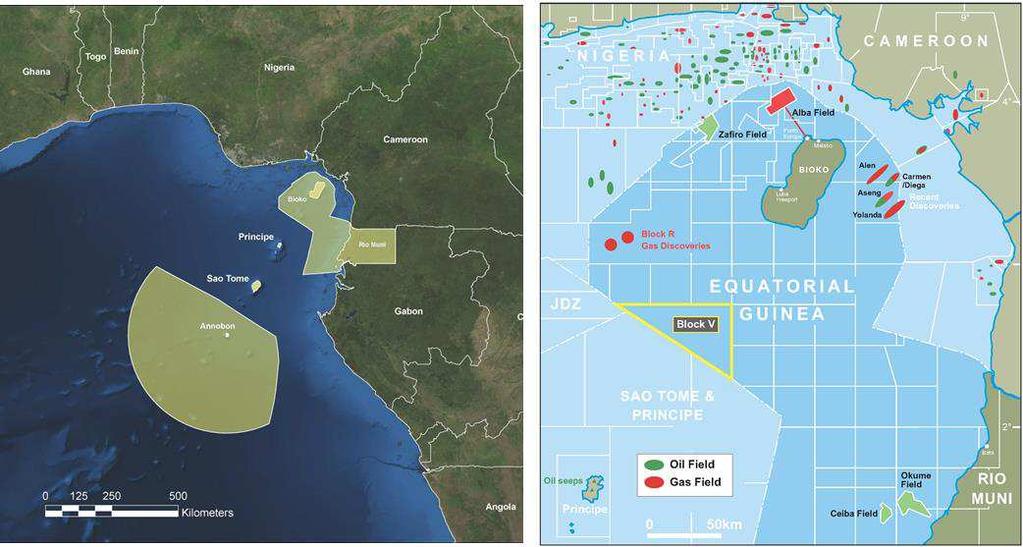 Equatorial Guinea ShoreCan has a Memorandum of Understanding (MOU) with the Ministry of Mines, Industry and Energy (MMNE) in Equatorial Guinea (EG) to acquire the Production Sharing Contract (PSC)