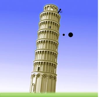 Examples: Gravity Galileo, in 1589, dropped two masses to see if heavier objects fall