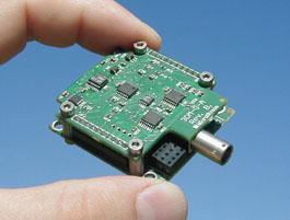 3DM- GX1 ) use tri- axial gyros to track dynamic orientation and tri- axial DC accelerometers