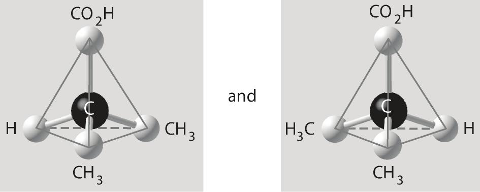 B) C) D) E) F) Both illustrations in each of the other answer choices depict enantiomers of the same molecule.
